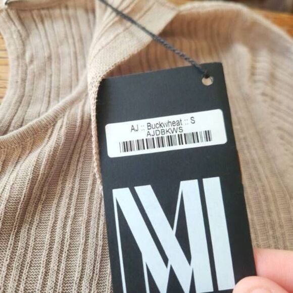 NWT MM.Lafleur AL Linen Blend Short Sleeves Midi Dress Size S - Picture 3 of 7